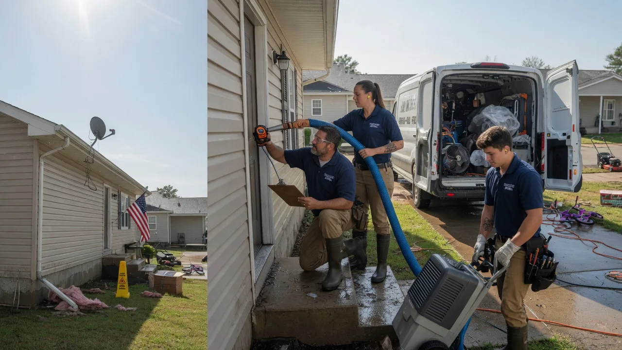 Ceiling Water Damage Restoration in Thelma, KY near me